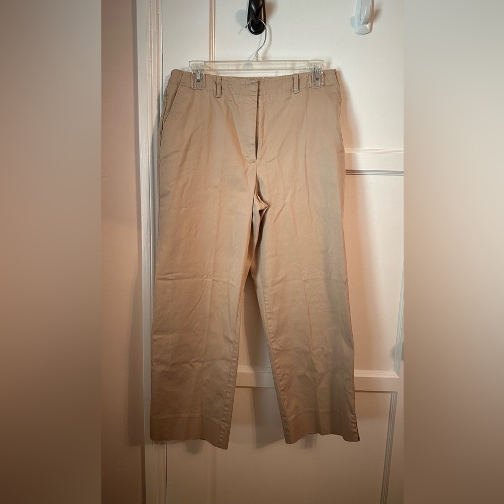 Women Khaki Charter Club Pants
